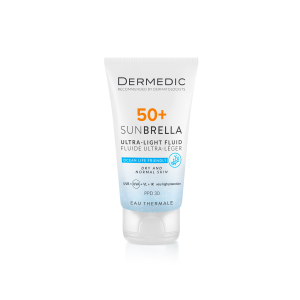 Kem chống nắng da khô Dermedic Sunbrella Ultra-light Fluid SPF 50+ Dry And Normal Skin 40ml
