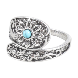 Handcrafted Alloy Moonstone Ring Stylish Openable Band For Everyday Use Or Formal Event Perfect For Gifting