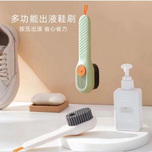 Sikat Pembersih Pakaian Lembut/Peralatan Mencuci Sepatu Rumah Tangga/ Sikat Sepatu Sandal Dengan Dispenser Sabun Multi fungsi 2in1/ Cleaning Brush With Liquid Dispenser/ Sikat Pembersih Multifungsi .