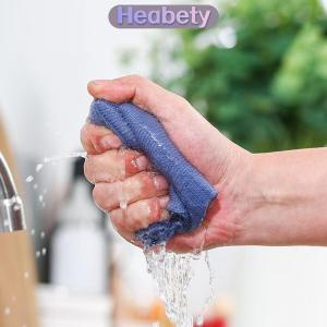 Heabety 20 cái hộp sợi nhỏ Khăn Thấm Nhà Bếp làm sạch Khăn Rửa Chén không dính dầu món ăn giẻ lau khăn ăn Bộ đồ ăn nhà làm sạch khăn