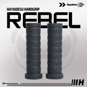 Hayaidesu Handgrip REBEL - Hand Grip Motor Klasik & Custom XSR  W175  Vulcan  Rebel   Enfield  Triumph  Benelli