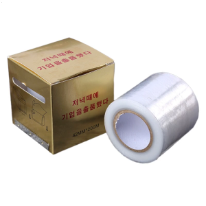 Disposable Eyebrow Tattoo Plastic Wrap Preservative Film Supplies Wrap Cover Tape for Tattoo Microblading 40MMx200M