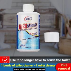 Toilet Bowl Cleaner Deodorizer Automatic Flush Bathroom Detergent Cleaner 350g Dirt Removal Stain