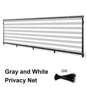 Balcony Privacy Screen Fence Cover UV Protection Resistant for Deck Patio Backyard Outdoor Pool Porch Railing 180GSM HDPE