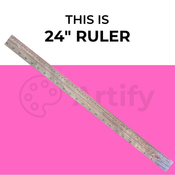 Metal Ruler 24