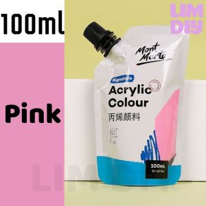 Màu Acrylic túi 100ml Mont Marte vẽ trên mọi chất liệu LIM DIY