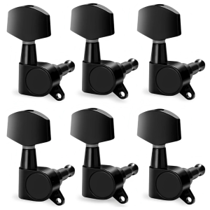 6Pieces Metal Guitar Tuners Guitar Tailpiece Pegs for Various Guitar Brands for Stable Tuning and Improved Aesthetics