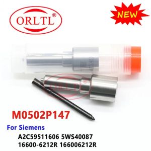 New Nozzle M0502P147 Fuel Injector Sprayer Diesel Injector M0502P147 for Siemens 5WS40087 A2C59511606 16600-6212R