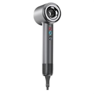 (NEW) ELBA VOLANTE Hair Dryer EHD-Q6663DC(BK/SV) - Ionic Low Noise 4 Heat Settings With Magnetic Nozzle (1600W)