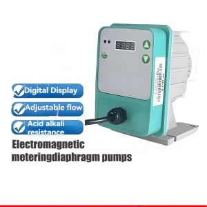 An LAN MALL【Local Shipment】20L Electromagnetic Diaphragm Metering Dosing Pump Acid Chlorine Chemical Liquid Pump for Industrial Water‑Treatment System