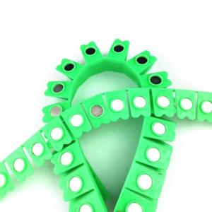 แถบป้องกันแม่เหล็กแบบโค้งคงที่สำหรับเครื่องขัดเงาที่ป้องกันการบดแห้งทำจากโลหะแผ่นรถยนต์