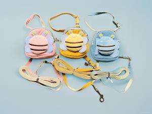 DÂY DẮT DÂY XÍCH BALO CON ONG THÚ CƯNG DÀI 120CM TỪ 0.5-3KG DÀNH CHO THÚ CƯNG CHÓ MÈO