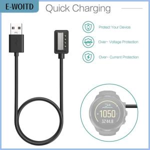 【E-WOITD】 Charger for Suunto Spartan Sport Wrist HR Ultra For Suunto 9 baro D5 USB Charging Cable Dock Cradle Smart Watch Chargers