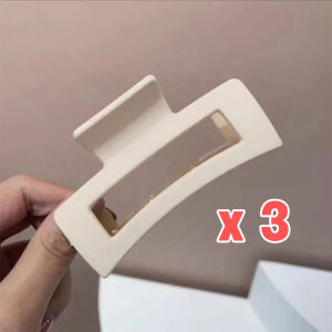 กิ๊บสีกาแฟขนาดใหญ่ กิ๊บผู้หญิง กิ๊บแฟชั่น กิ๊บขัดละเอียด สไตล์เกาหลี กิ๊บปากฉลามสำหรับผู้หญิง เหมาะกับการสวมใส่ในชีวิตประจำวันเครื่องประดับผม