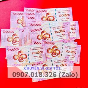 [SALE TẾT 2025]  Sỉ Combo 15 - 100 Tờ Tiền Con Rắn Macao Lì Xì Tết Ất Tỵ Lưu Niệm - Phong Thuỷ May Mắn-Có Bảo An  Siêu Rẻ