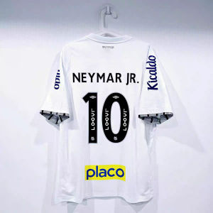 24-25 Brazil league Santos home jersey No. 10 Neymar short sleeve retro childrens clothing football dress
