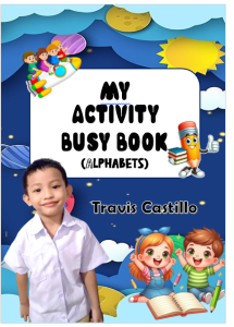 ACTIVITY BOOK FOR KIDS (ALPHABET VER.)