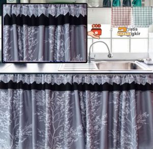 Gorden Kolong Dapur ( SUDAH FREE TALI ) Gordeng Minimalis Premium & Berkualitas(Bisa Costum Ukuran)