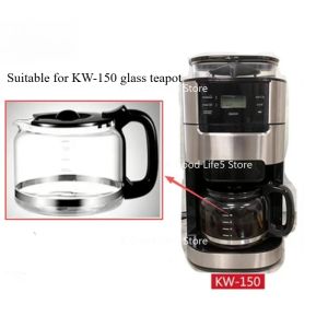 Kirilgu Suitable for Coffee Machine KW-150/KW-80/AW-120 Glass Pot Filter Accessories H5K8Q