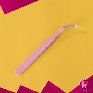 BabyShop-K184 Pinset Bulu Mata Eyelash Extension Pinset Bengkok Serbaguna / Tweezer Lurus Pinset