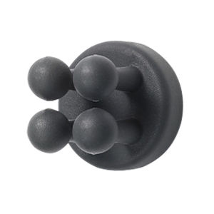 Clip Holder Hook Hanger Silicone Gantungan Sikat Gigi Handuk Baju Tempel Dinding Kamar Mandi Dapur Cable Organizer Serbaguna