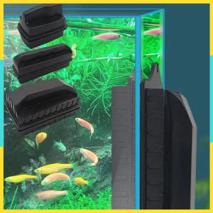 Magnetic Aquarium Scraper Floating Aquarium Glass Cleaner Double Sided Gravel Fish Tank Cleaner Scrubber Aquarium鱼缸刷子擦缸