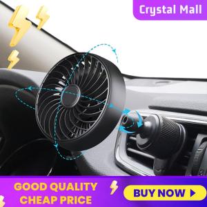 COD [Free Shipping] USB Powered Car Cooling Fan Vent Clip Vehicle Fan for Sedan SUV RV Pickup Truck Van
