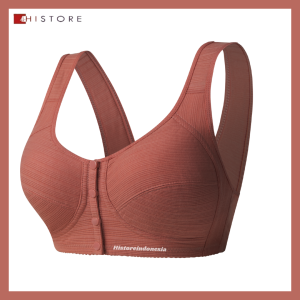 Bra BH Wanita Push Up Kancing Buka Depan Tanpa Busa & Tanpa Kawat  Lembut & Nyaman 2093