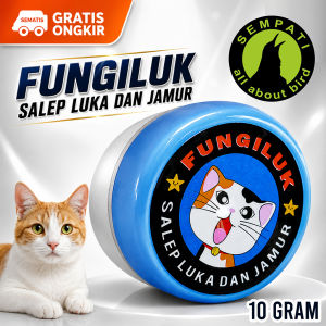 SEMPATI Fungiluk Salep Kulit Kucing Anjing 10gr Obat Kulit Anabul Untuk Jamur Gatal Iritasi Luka Luar Basah Ringworm Scabies Hamster Marmut
