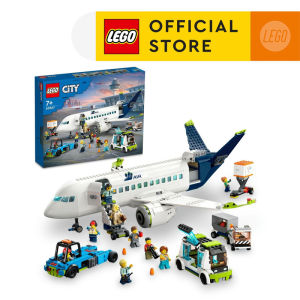 LEGO City 60367 Passenger Airplane (913 Pieces) Mainan Building Block Toys