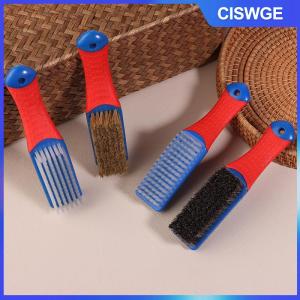 CISWGE Dây bàn chải lông bàn chải Nano bàn chải lụa W Silicone xử lý Grip cho rỉ sét wielding xỉ bụi bẩn sơn chà với làm sạch sâu