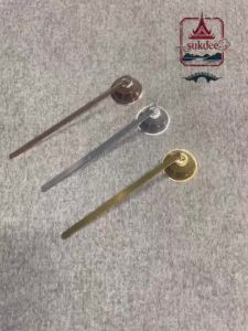 สินค้าพร้อมส่งจากไทย   เครื่องมือดับเทียนหอม ดับเทียนกระจายแสง ดับเทียนระฆังทองดำเงินโรส