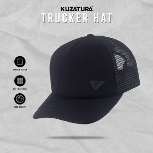 Kuzatura NC KZS 336 - Topi Trucker Hitam Pria | Topi Baseball Bisbol
