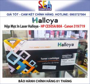 Hộp Mực In Halloya - HP CE505A / CF280A - Canon CRG319 / 719