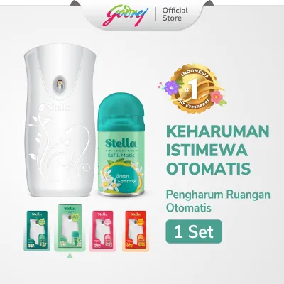 [ALAT + REFILL] Stella Matic Box Set - Pengharum Pewangi Ruangan Otomatis