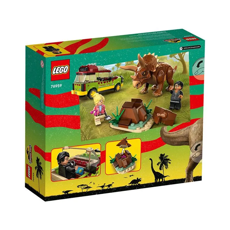 LEGO Jurassic Park Triceratops Research 76959 Jurassic World Fun