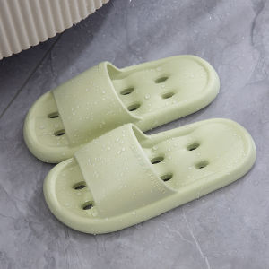 Waterproof Summer Slippers For Women Non-Slip EVA Hollow Quick-Dry Slippers For Hotel Home Bathroom And Shower Use Also Suitable For Men