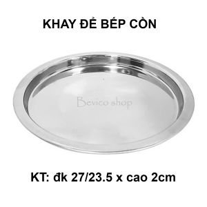 Bếp cồn inox (có chắn gió không chắn gió)