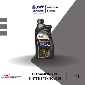 Oli PTT Challenger 2 Tak JASO FD API TC ISO EGD Lubricants Samping Oil 1L