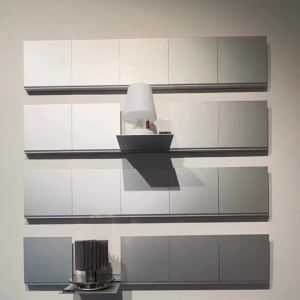 xpkQ Folding Storage Holders Thickened Aluminum Storage Holders Wall-mounted Hidden Flip Display Rack Minimalist Home Storage 5Y6Z3
