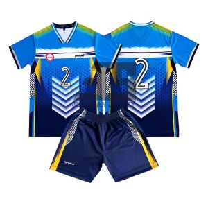 Setelan dan atasan jersey Bola voli pria wanita uniseks 64877 Fullprinting sublimation size S M L XL XXL