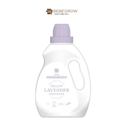 Nước giặt xả em bé Greenfinger hương Lavender chai 1.4L an toàn cho làn da nhạy cảm của bé