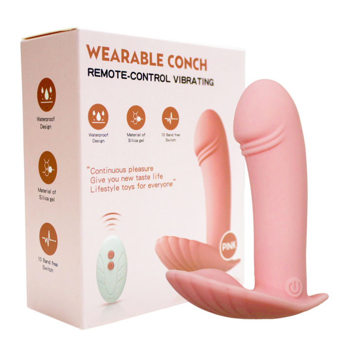 Midoko Remote Control Wearable Conch Vibrating Dildo Multispeed Vibrations Sex  Toy For Women | Lazada PH