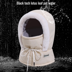 Hat Cold Weather Outdoor Sports Thickened Warm Hat Skin-friendly and Comfortable Elderly Adjustable