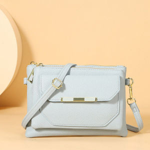 Ellalyn-กระเป๋าสะพายข้างผู้หญิง กระเป๋าใส่มือถือ มัลติฟังก์ชั่น แฟชั่นเกาหลี แบบเรียบง่ายทันสมัย LY-C976