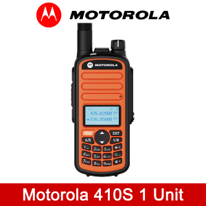 Motorola 410S Walkie Talkie Two Way Rado IP68 Waterproof Radio | 20KM Range 🌊 | 9800mAh 7-Day Battery🔋 | UHF/VHF Dual Band | Marine & Construction Ready 🏗️