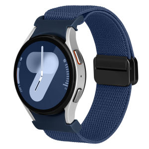 Dây đeo gắn một lần bấm cho Samsung Galaxy Watch 7 40mm 44mm Galaxy Watch 6 Classic 47mm 43mm 6/5/4 44mm 40mm 4 Classic 46mm 44mm/5 Pro 45mm Nylon Band