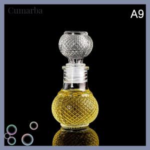 [Cumarba] 1 Pcs Small Empty Spirit Whisky Wine Bottle 50ml Mini Alcohol Liquor Bottles With Screw Cap Whiskey Decanter