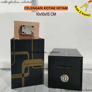 CELENGAN JUMBO BRANKAS KUNCI MAINAN CELENGAN BESAR ATM ANAK TERMURAH 16x16x13CM