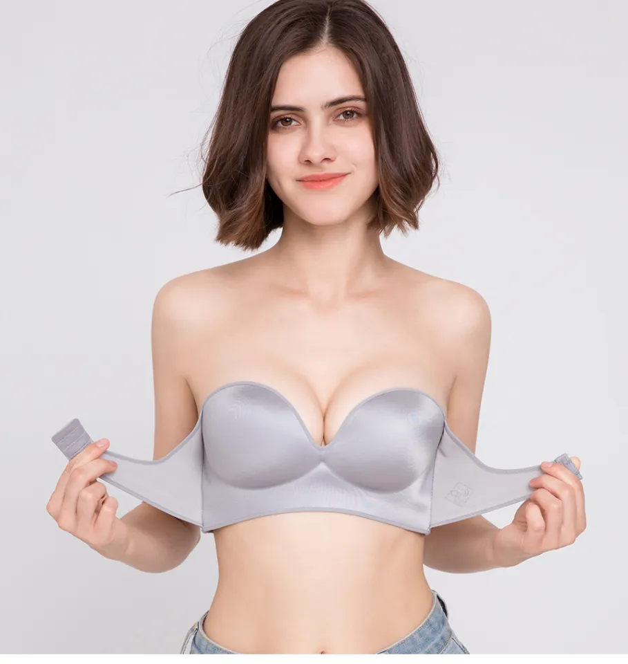 Folomi Sexy Strapless Bra Push Up Lingerie Seamless Invisible Bras